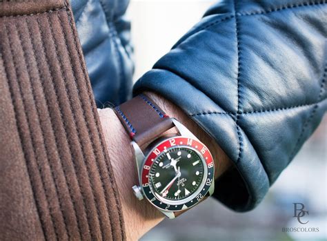 tudor gmt leather strap|tudor gmt straps.